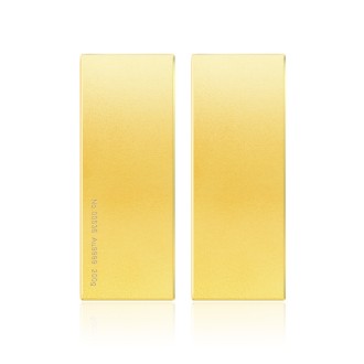 油壓工藝 定制金條200克 可激光刻字、刻圖案