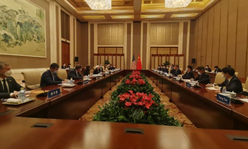 中美開啟新一輪經(jīng)貿(mào)對話，外界期待兩國關(guān)系止跌企穩(wěn)（環(huán)球網(wǎng)）