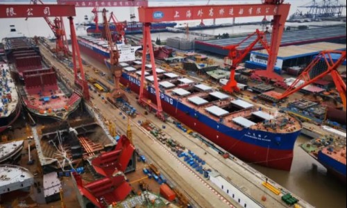 德媒報道中國造船業(yè)占據(jù)全球主導(dǎo)地位（環(huán)球時報）